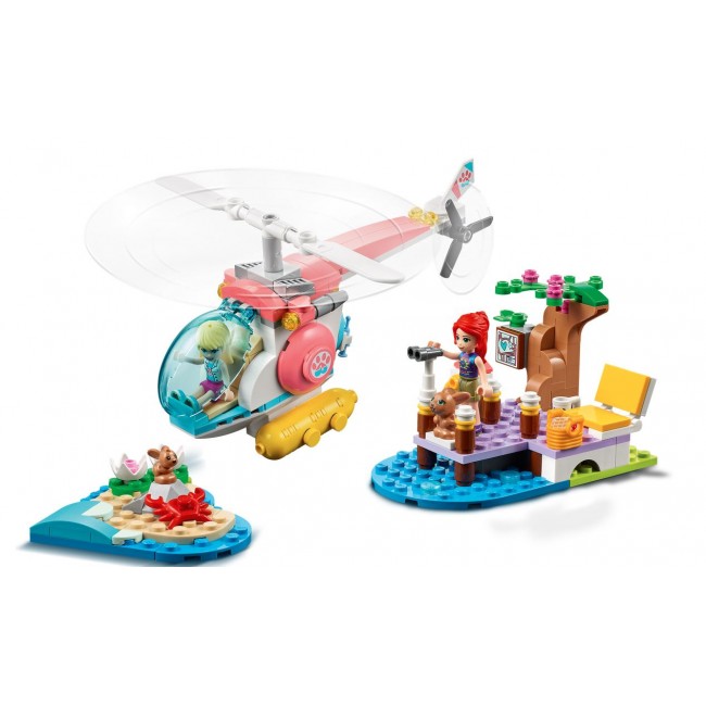 lego friends rescue helicopter